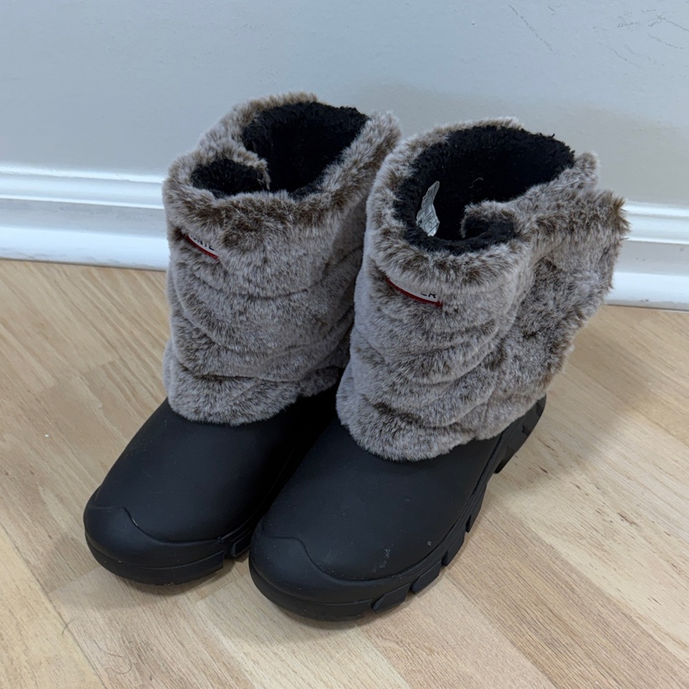 Hunter | Black  Kids Boots